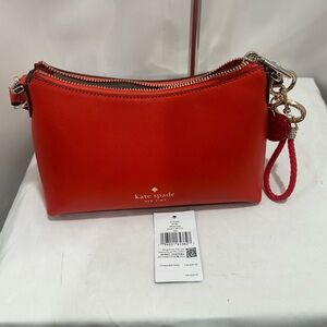 Kate Spade Red Leather Shoulder Bag NWT
